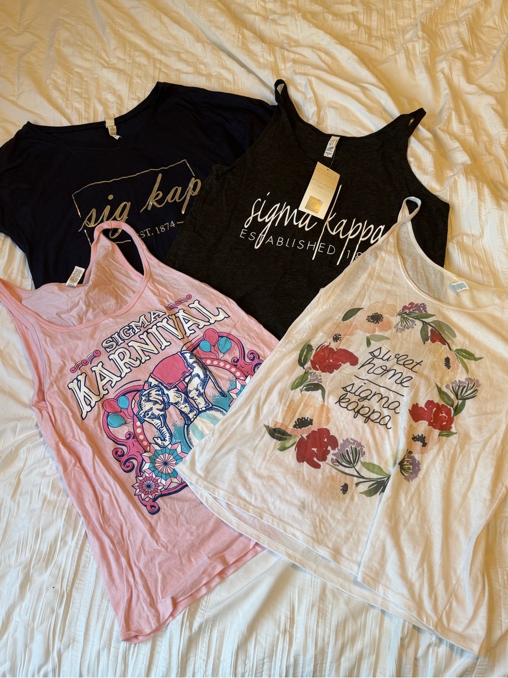 Sigma Kappa Sorority Shirts Bundle